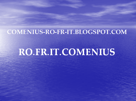 PROGETTO COMENIUS