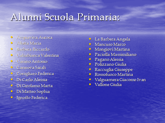 PROGETTO COMENIUS