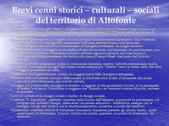 PROGETTO COMENIUS