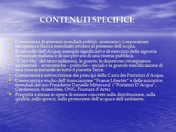 PROGETTO COMENIUS