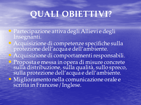 PROGETTO COMENIUS