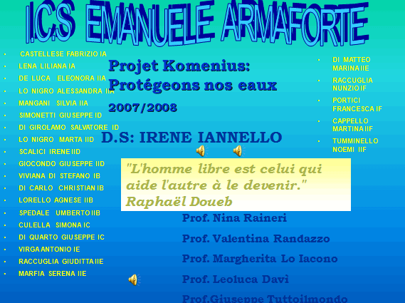 PROGETTO COMENIUS